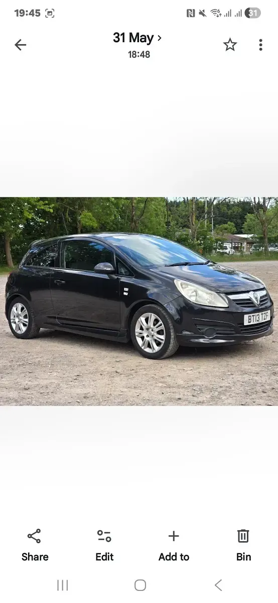 Used Vauxhall Corsa Edition 2013 Black Hatchback