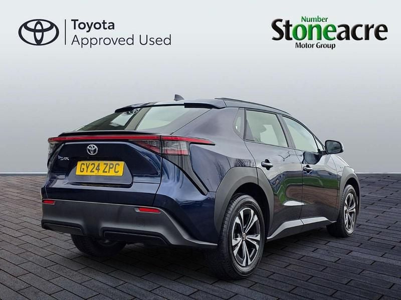 Used Toyota bZ4X PURE 150 kW (204 HP) 2024 Blue SUV