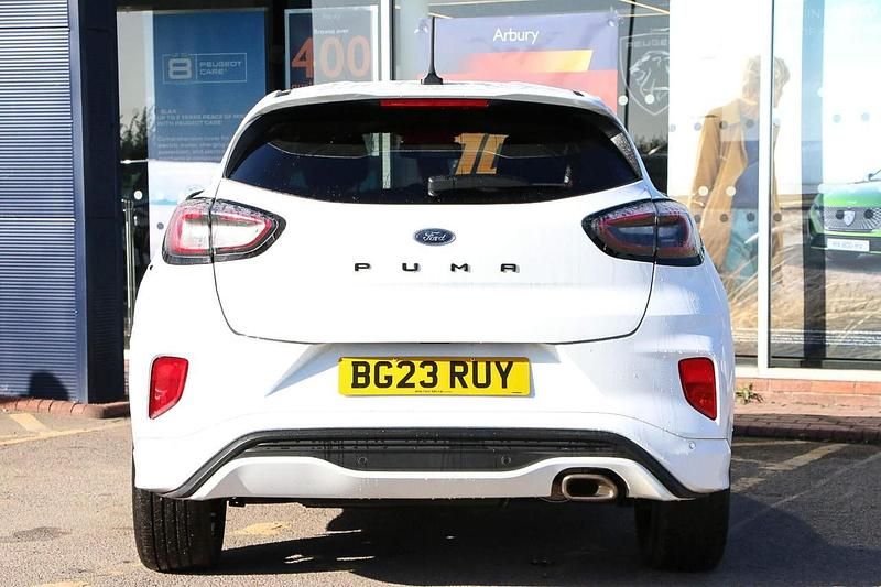 White Used 2023 Ford Puma Gen-E ST-Line SUV | £15,256 (Fair price) - Image 1/3