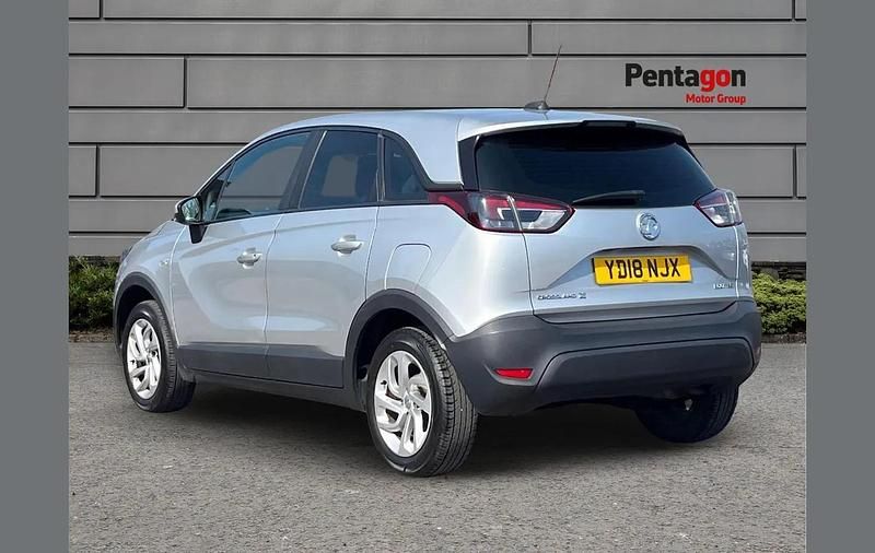 Used Vauxhall Crossland X 108 HP (79 kW) 2018 Silver SUV