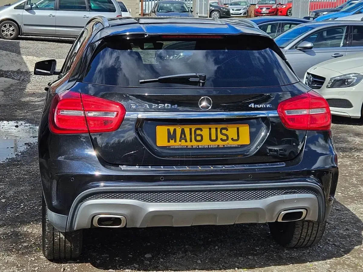 Used Mercedes GLA220 AMG line 2016 Black SUV