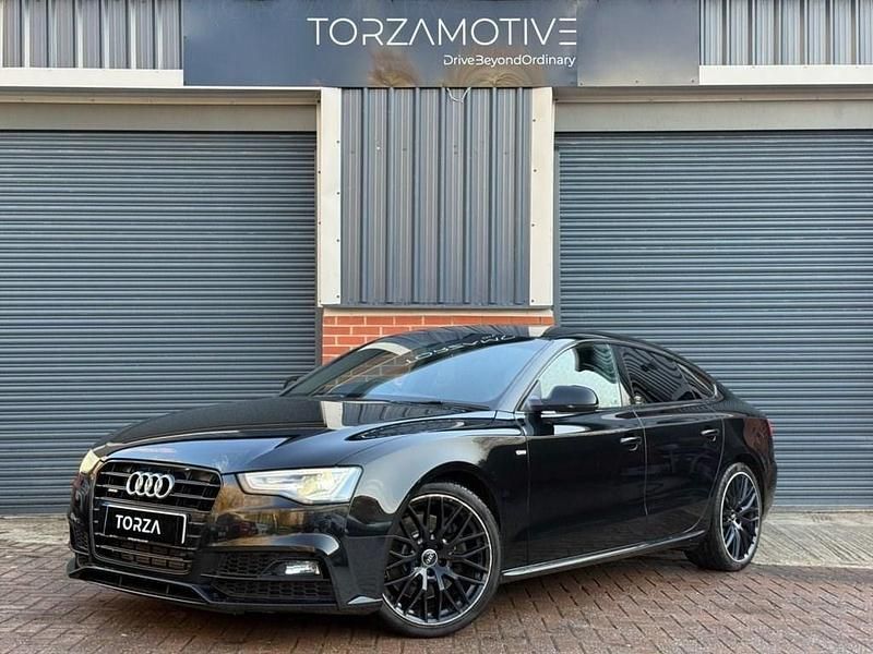 Used Audi A5 Sportback Advanced 245 HP (180 kW) 2016 Black Hatchback