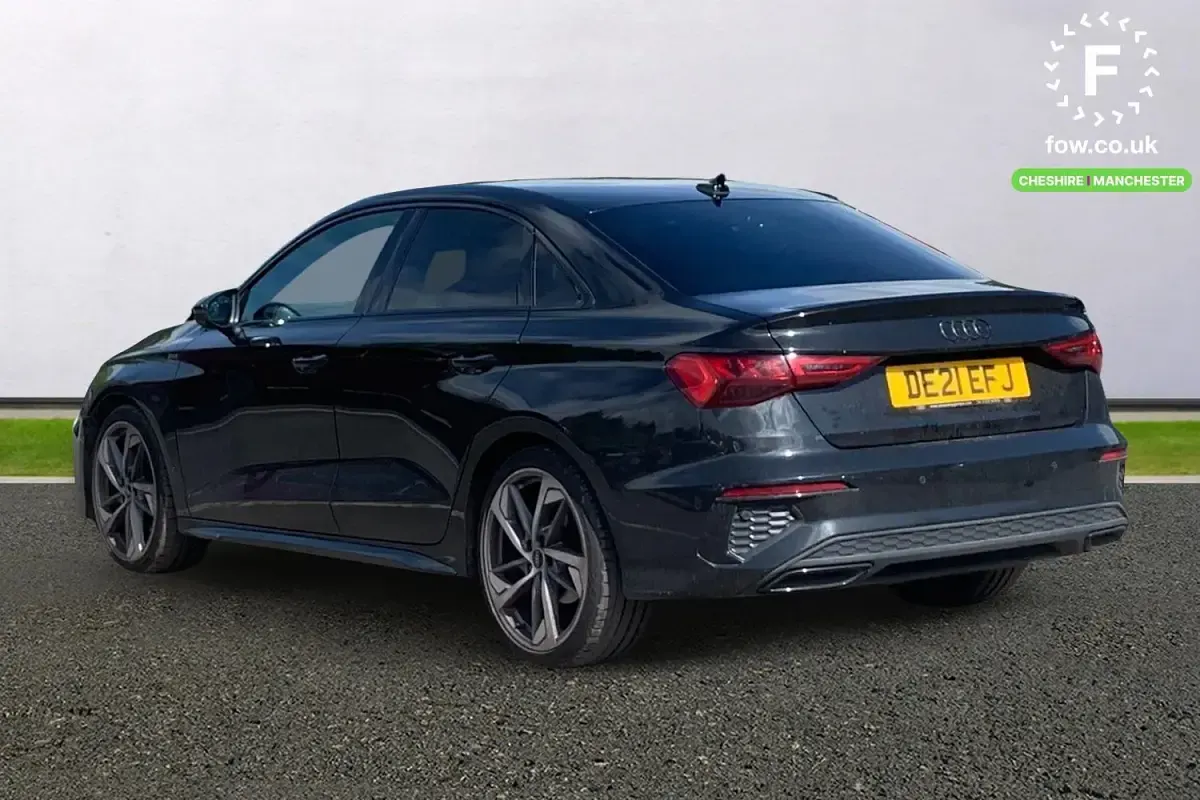 Used Audi A3 Comfort 150 HP (110 kW) 2021 Black Sedan