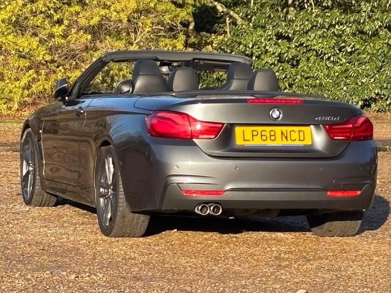 Used BMW 430 Cabriolet M Sport 2018 Grey Cabriolet