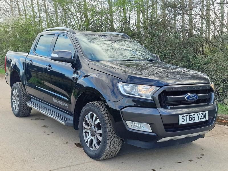 Used Ford Ranger Wildtrack 197 HP (144 kW) 2017 Black Pickup