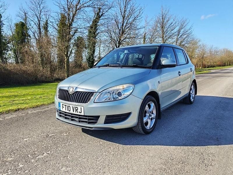 Used Skoda Fabia SE 86 HP (63 kW) 2010 Green Hatchback