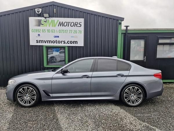 Used BMW 520 M Sport 2017 Blue Sedan