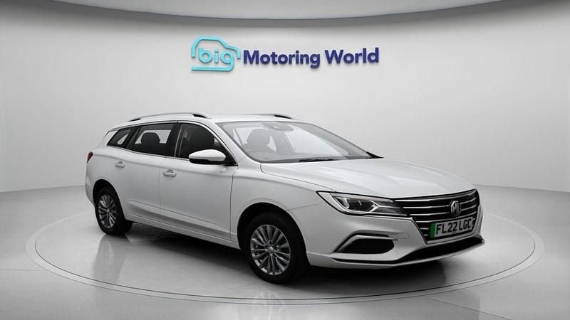 Used MG MG5 EV Exclusive 114 kW (156 HP) 2022 White Estate