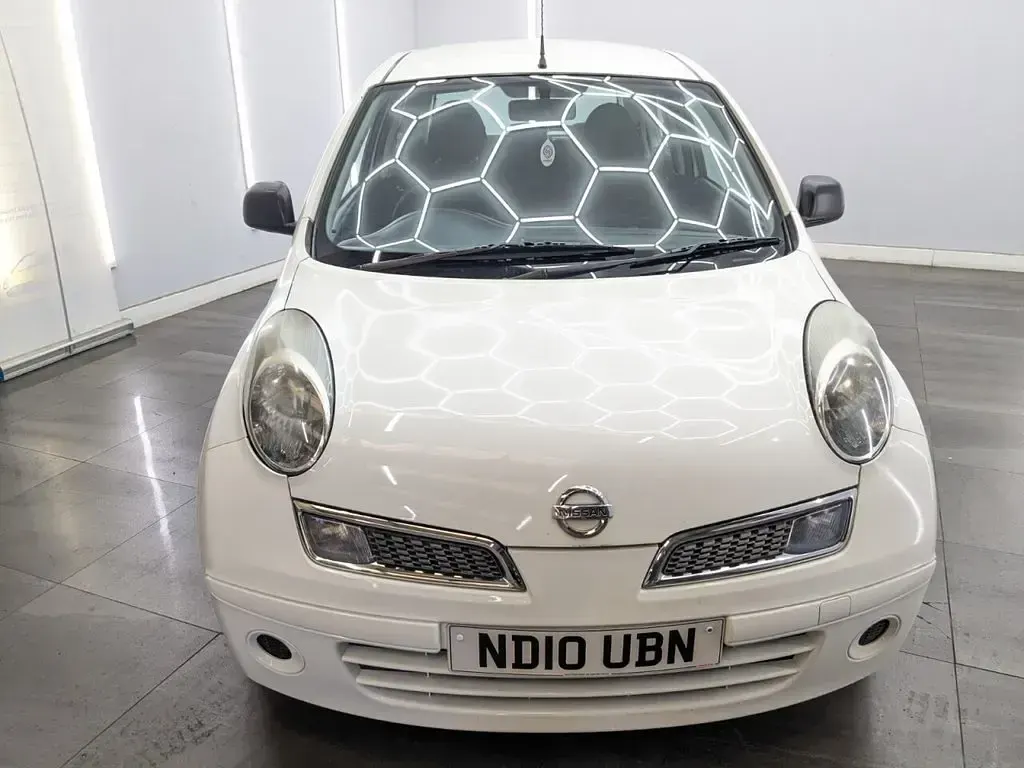 Used Nissan Micra Visia 65 HP (47 kW) 2010 White Hatchback