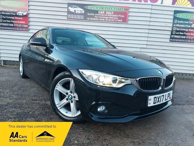 Black Used 2017 BMW 420 | £12,690 (Good price) - Image 1/4