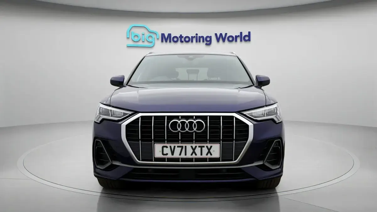 Begagnad Audi Q3 S-Line 148 HK (108 kW) 2021 Blå SUV