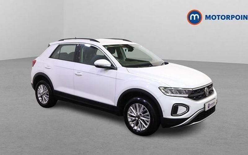 White Used 2023 VW T-Roc Life SUV | £17,199 (Fair price) - Image 1/4