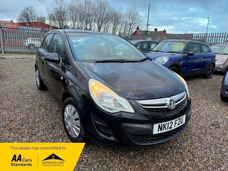 Used Vauxhall Corsa 2012 Black Hatchback