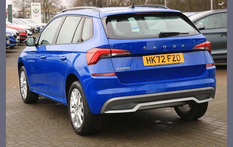Used Skoda Kamiq SE 108 HP (79 kW) 2022 Blue SUV
