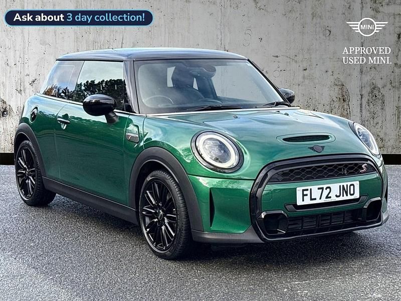 Green Used 2022 Mini Cooper S Exclusive Hatchback | £22,084 (Fair price) - Image 1/4