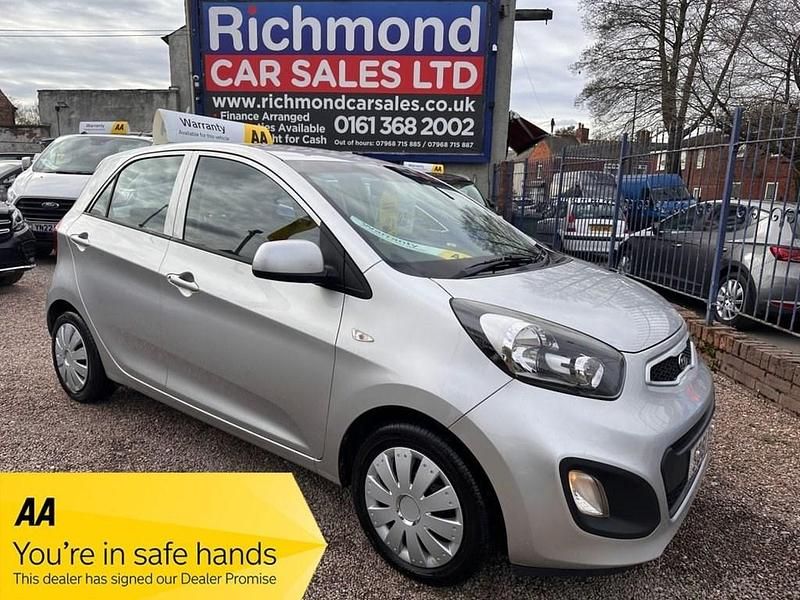 Used Kia Picanto 68 HP (50 kW) 2012 Silver Hatchback