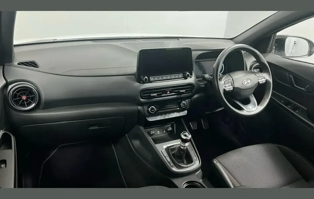 Used Hyundai Kona N Line 117 HP (86 kW) 2021 White SUV