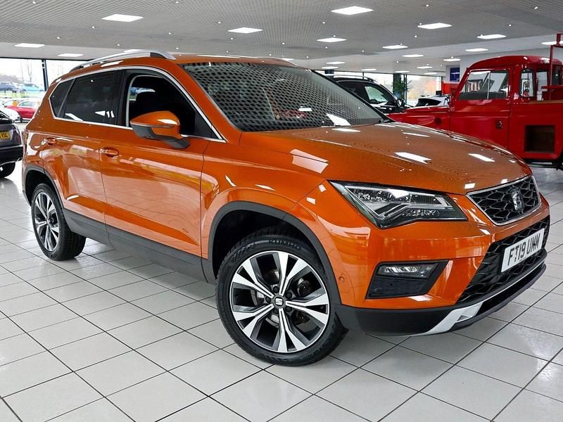 Orange Used 2019 Seat Ateca SE Technology SUV | £12,989 (Fair price) - Image 1/4