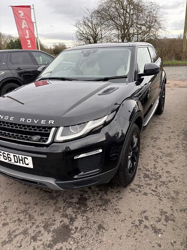 Used Land Rover Range Rover evoque SE 2016 Black Coupe