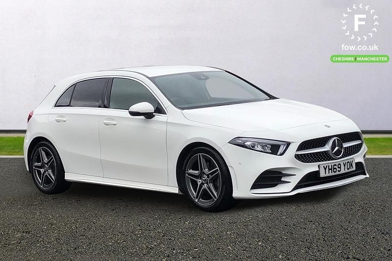 Used Mercedes A180 Executive 136 HP (100 kW) 2019 White Hatchback