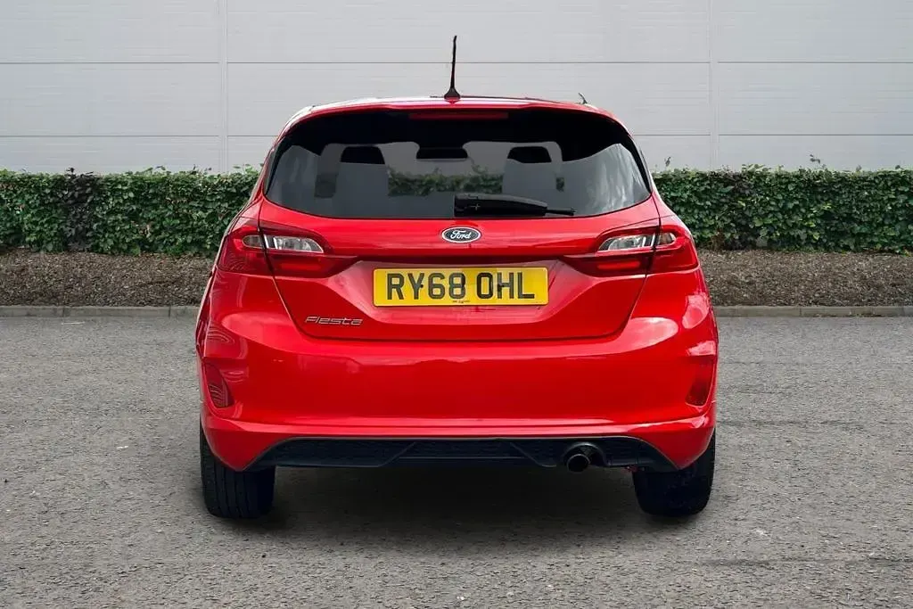 Used Ford Fiesta ST-Line 101 HP (74 kW) 2019 Red Hatchback