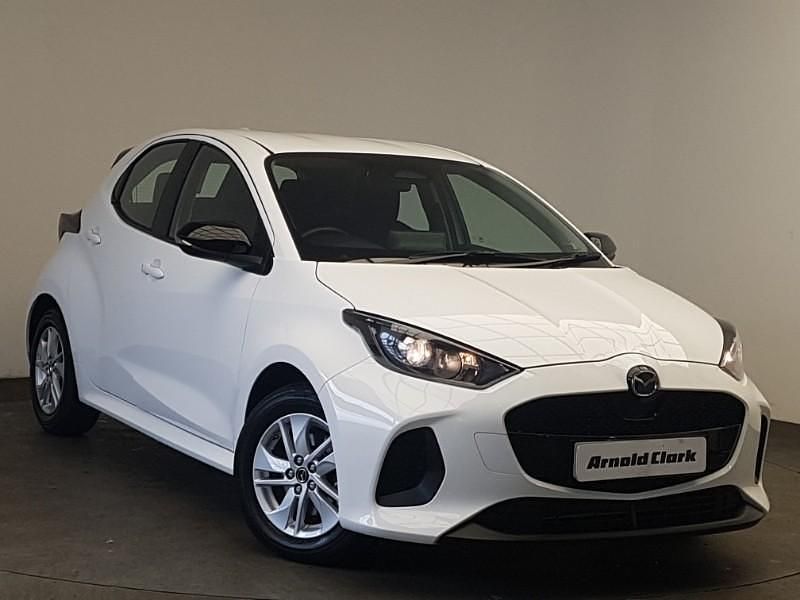 White Used 2025 Mazda 2 Center-Line Hatchback | £18,998 (Fair price) - Image 1/4