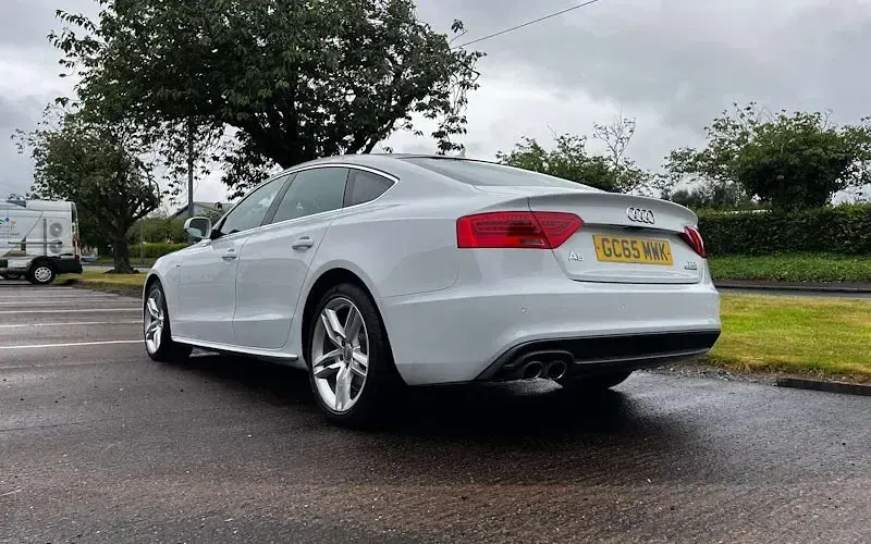 Used Audi A5 Sportback S-Line 190 HP (139 kW) 2016 White Hatchback