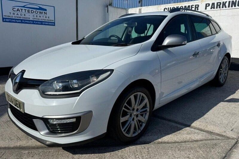 White Used 2014 Renault Mégane GT Line GT-Line Estate | £5,995 (Fair price) - Image 1/1