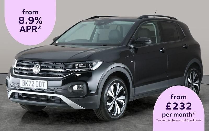 Used 2024 VW T-Cross Black Edition SUV | £17,039 (Fair price) - Image 1/2