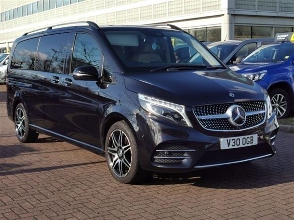Black Used 2019 Mercedes V300 AMG line MPV | £51,000 - Image 1/1