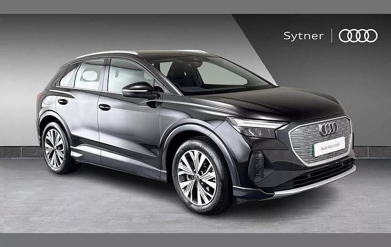 Black Used 2024 Audi Q4 e-tron Sport SUV | £32,750 (Good price) - Image 1/4