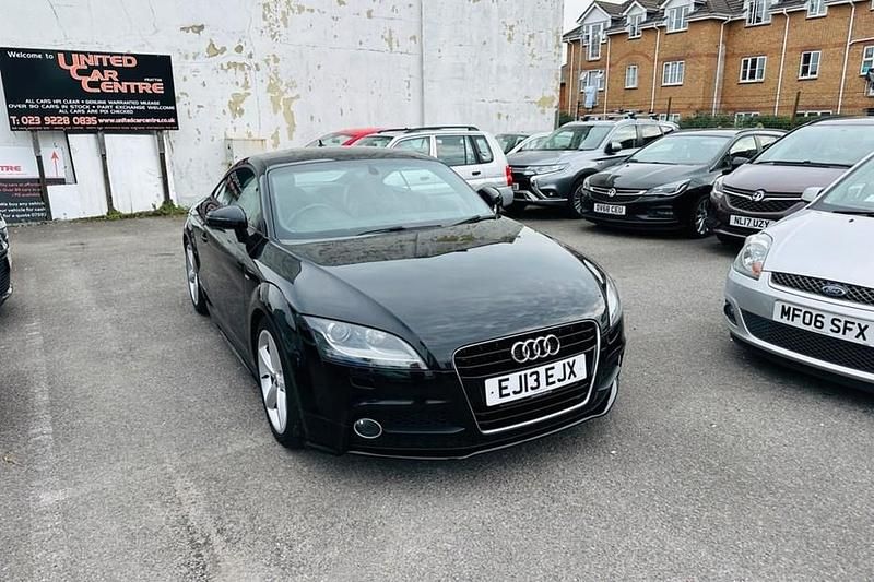 Black Used 2013 Audi TT S-Line Coupe | £7,895 (A bit pricey) - Image 1/1