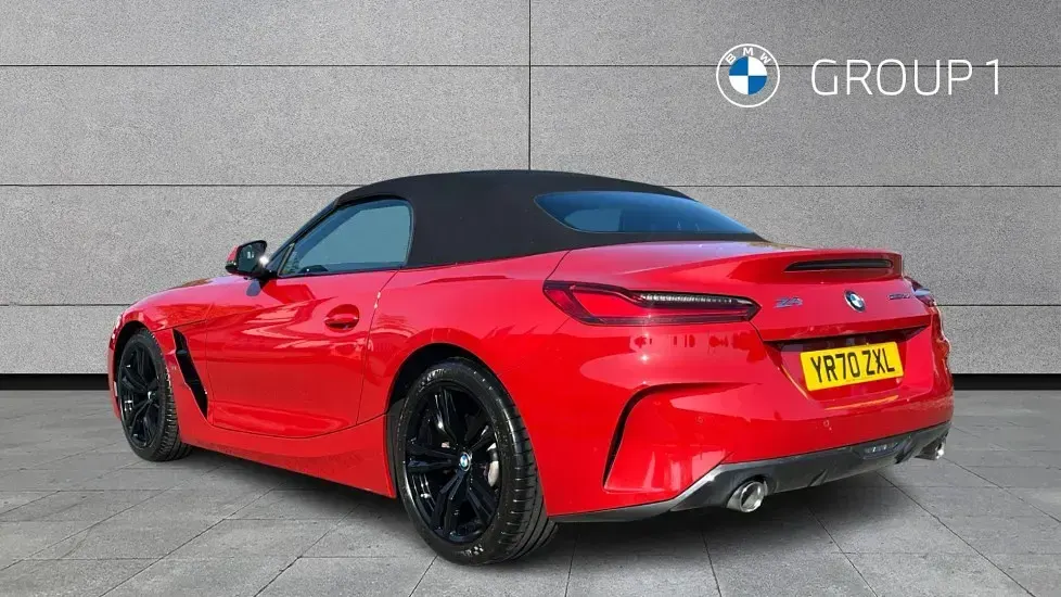 Used BMW Z4 M Sport 194 HP (142 kW) 2020 Red Cabriolet