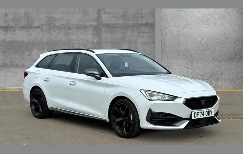 Used Cupra Leon 148 HP (108 kW) 2024 White Estate