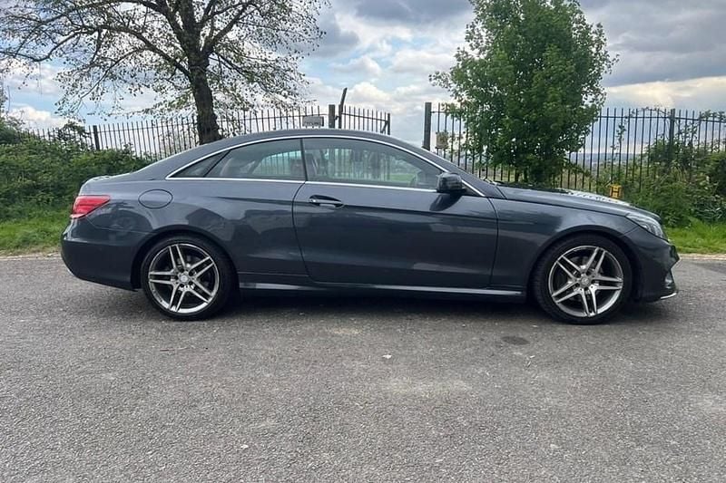 Grey Used 2015 Mercedes E220 AMG line Coupe | £6,995 (Good price) - Image 1/1