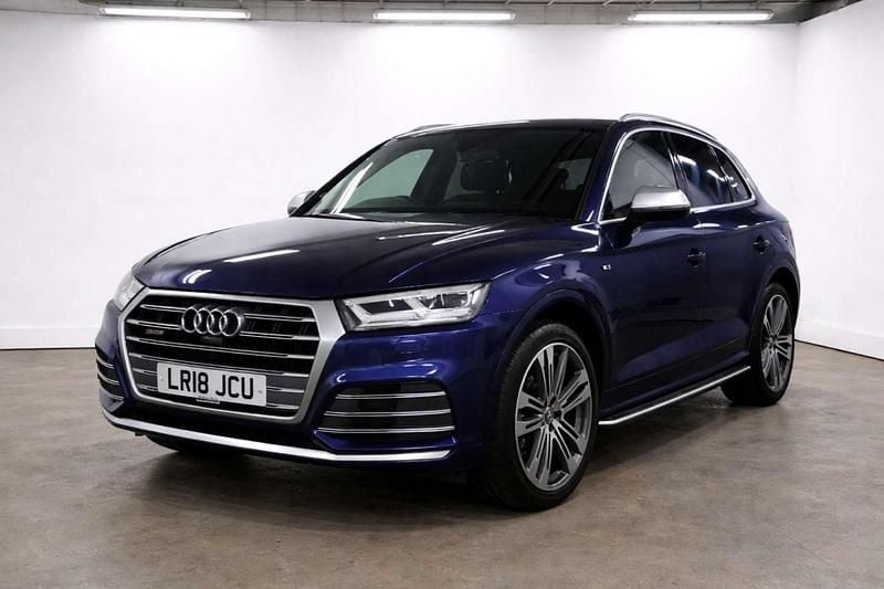 Blue Used 2018 Audi SQ5 SUV | £27,990 (Fair price) - Image 1/3