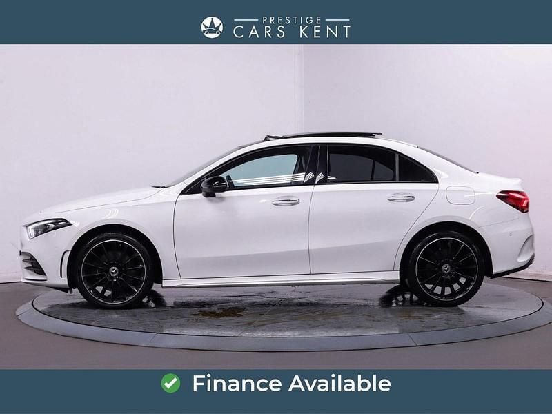 Used Mercedes A250 AMG Line Premium Plus 218 HP (160 kW) 2022 White Sedan