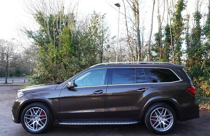Used Mercedes GLS63 AMG 2017 Brown SUV