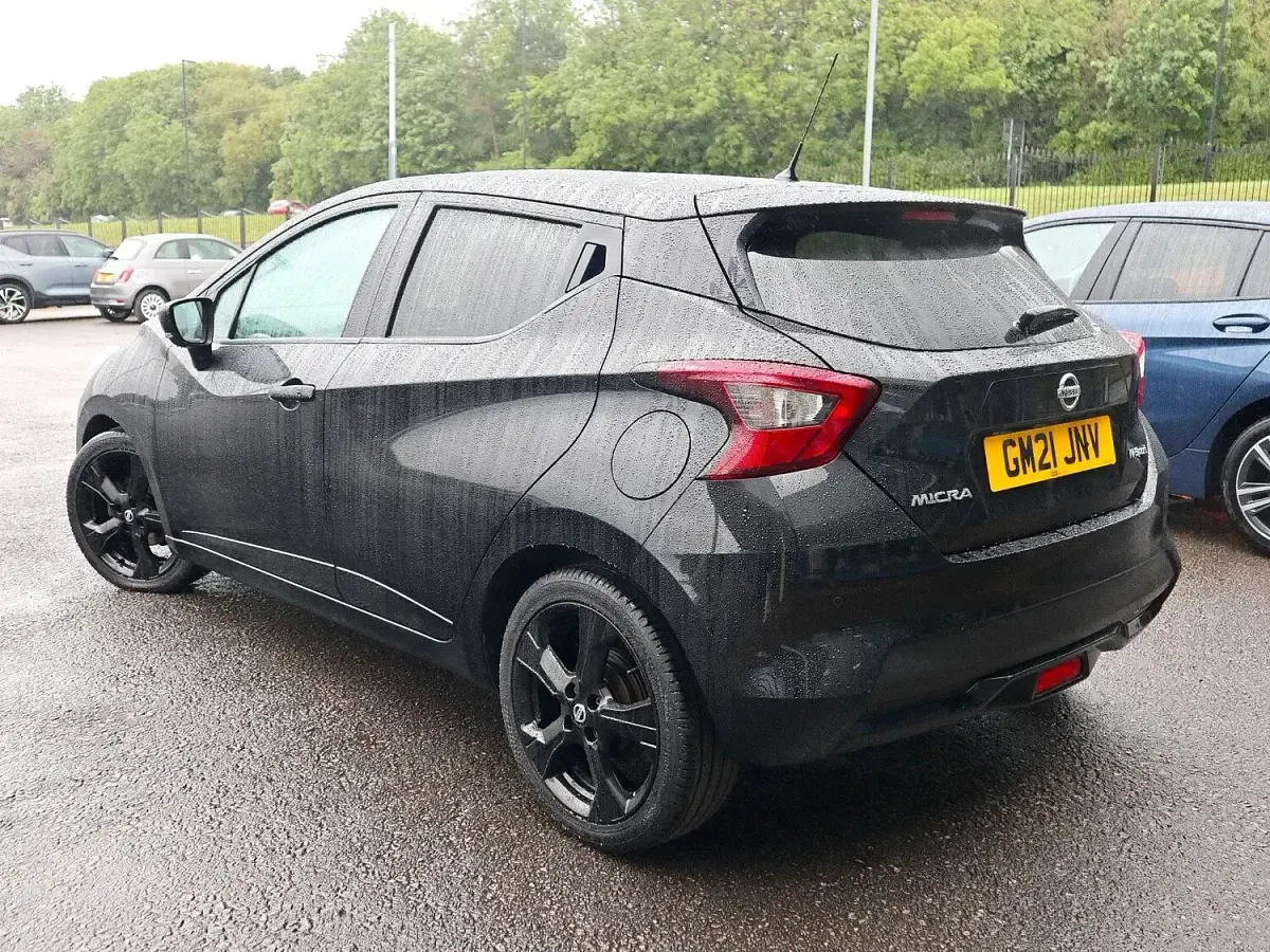 Used Nissan Micra 92 HP (67 kW) 2021 Black Hatchback