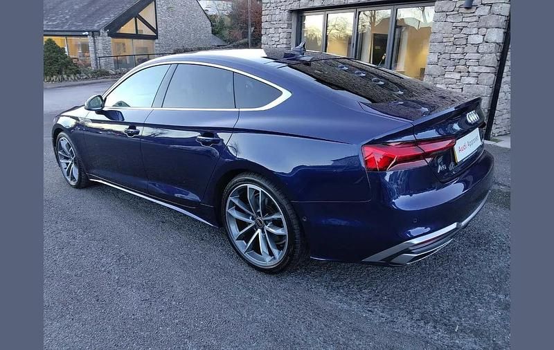 Used Audi A5 Sportback S-Line 161 HP (118 kW) 2024 Blue Hatchback