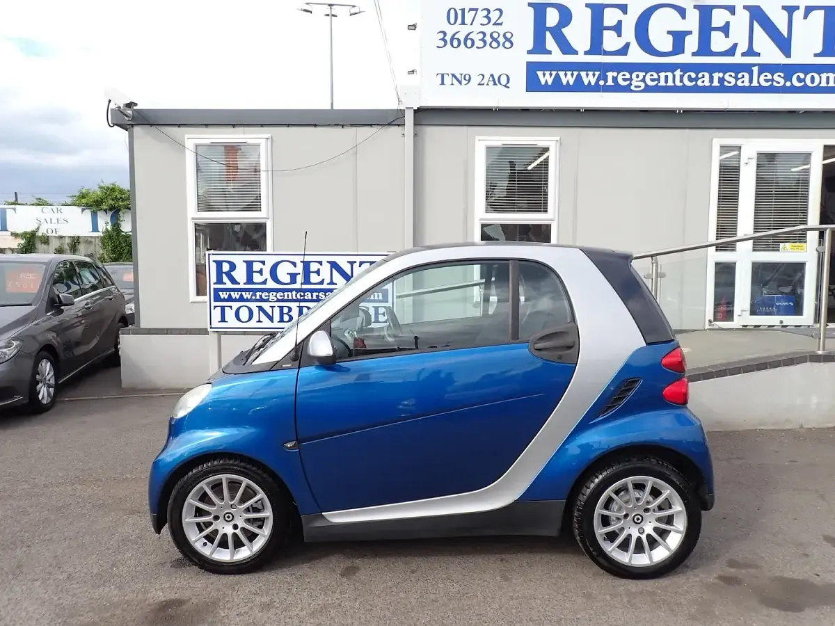 Used Smart ForTwo Coupé Passion 71 HP (52 kW) 2007 Blue Coupe