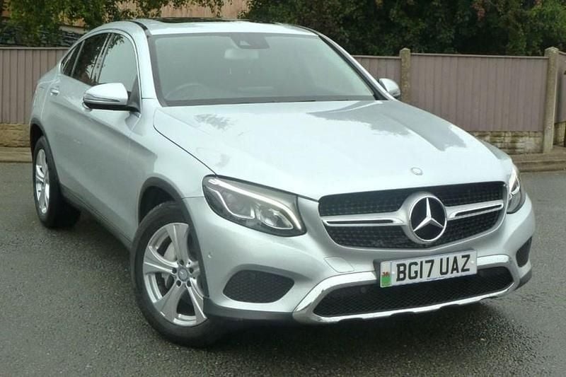 Silver Used 2017 Mercedes GLC220 Premium Plus Coupe | £22,463 (Good price) - Image 1/1