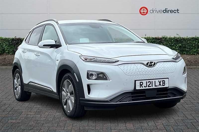 White Used 2021 Hyundai Kona Premium SE SUV | £12,800 (Fair price) - Image 1/4