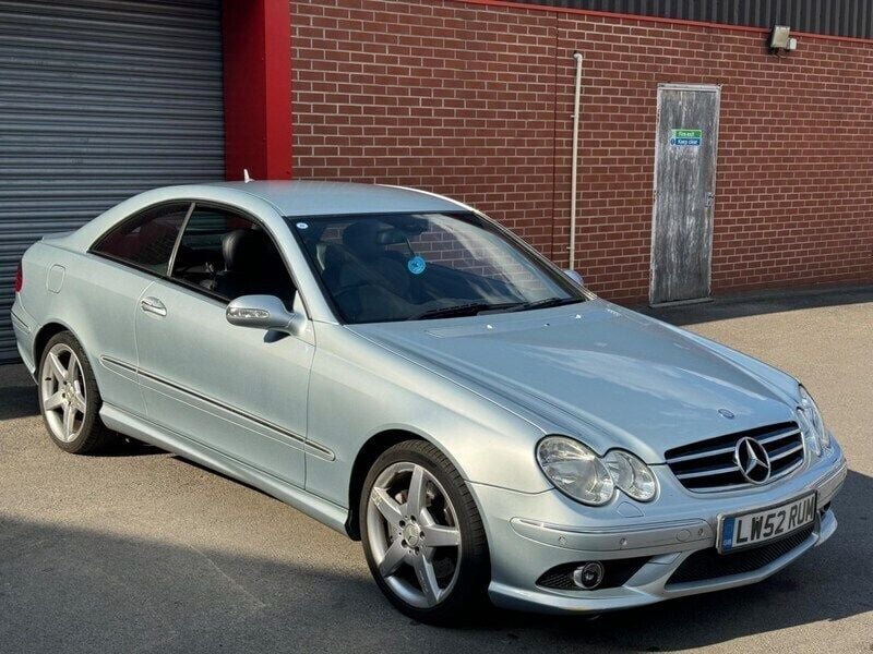 Silver Used 2008 Mercedes CLK200 Coupe | £2,395 (Expensive) - Image 1/4