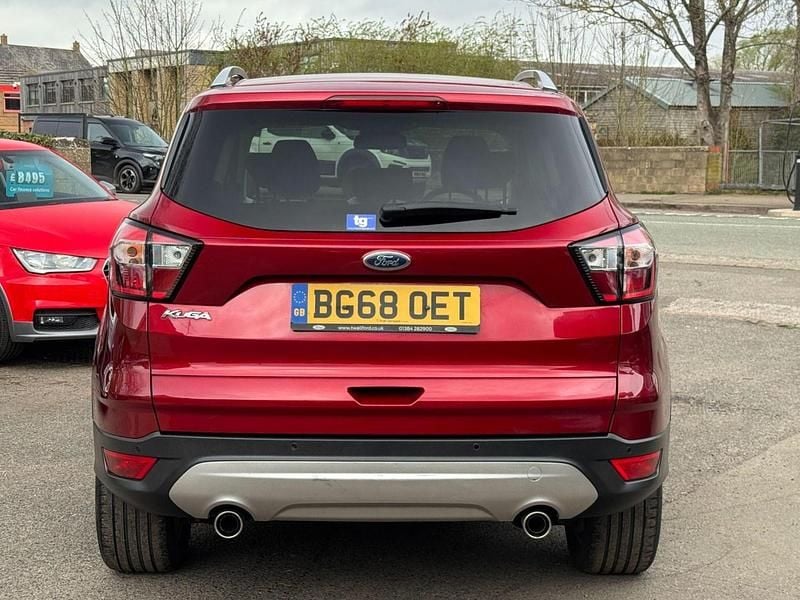 Used Ford Kuga Titanium X 150 HP (110 kW) 2018 Red SUV