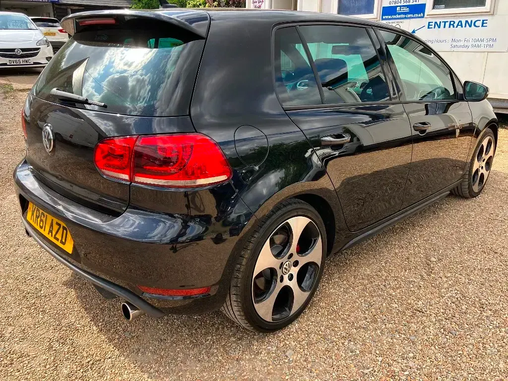 Used VW Golf VII GTI 2012 Black Hatchback