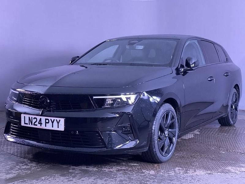 Used Vauxhall Astra S 130 HP (95 kW) 2024 Black Estate