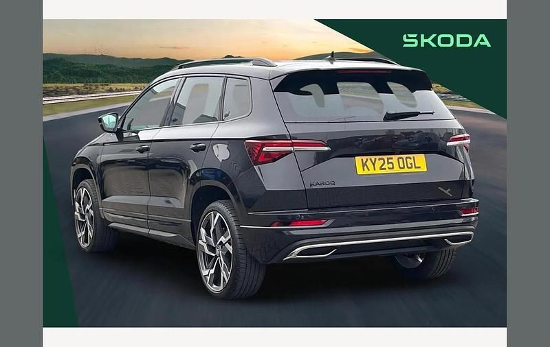Used Skoda Karoq SportLine 150 HP (110 kW) 2025 Black SUV