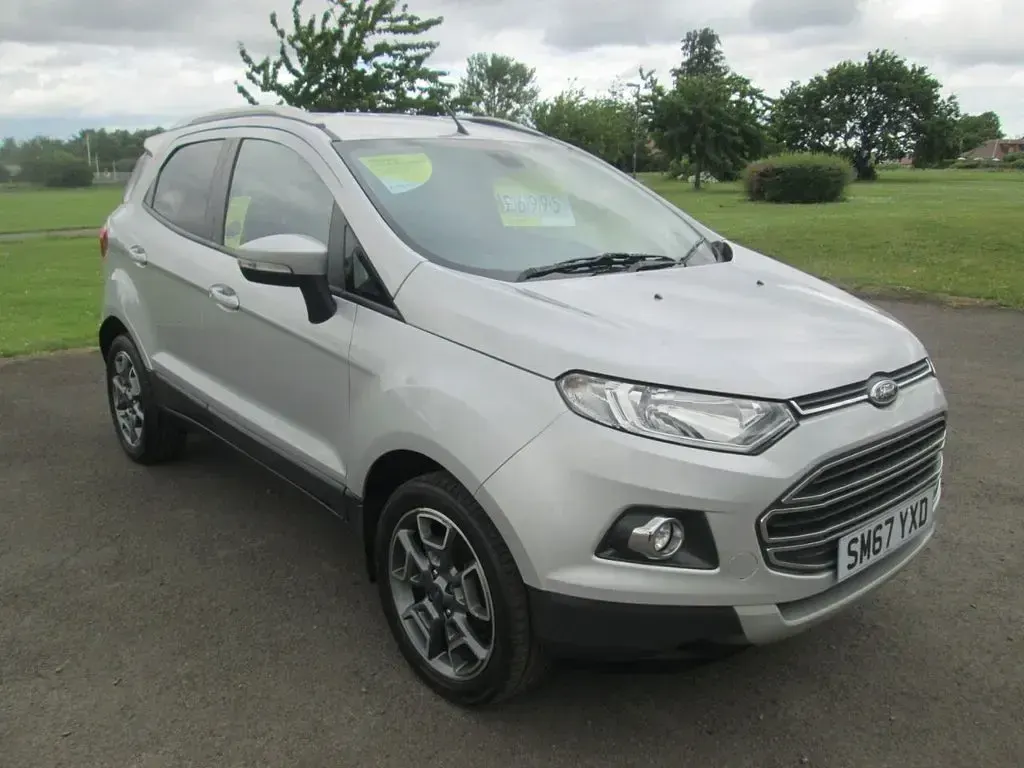 Used Ford Ecosport Titanium 125 HP (91 kW) 2018 Silver SUV