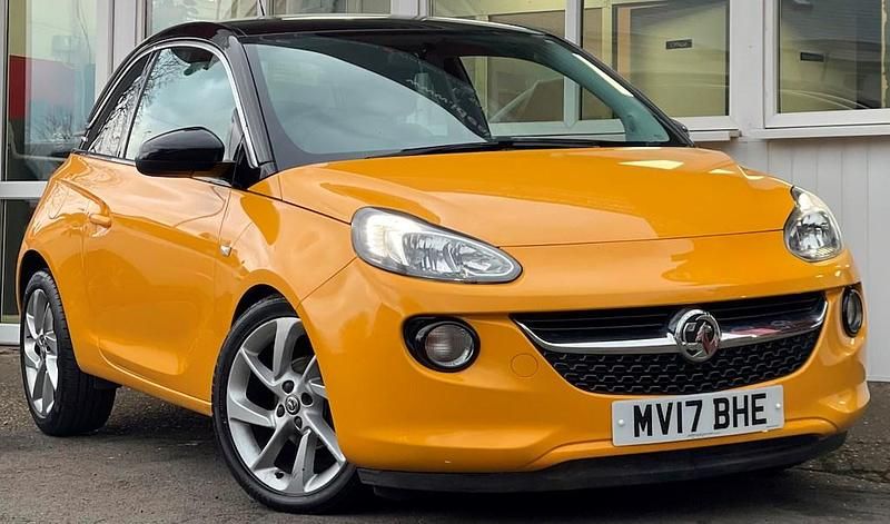 Used Vauxhall Adam Slam 70 HP (51 kW) 2017 Orange Hatchback